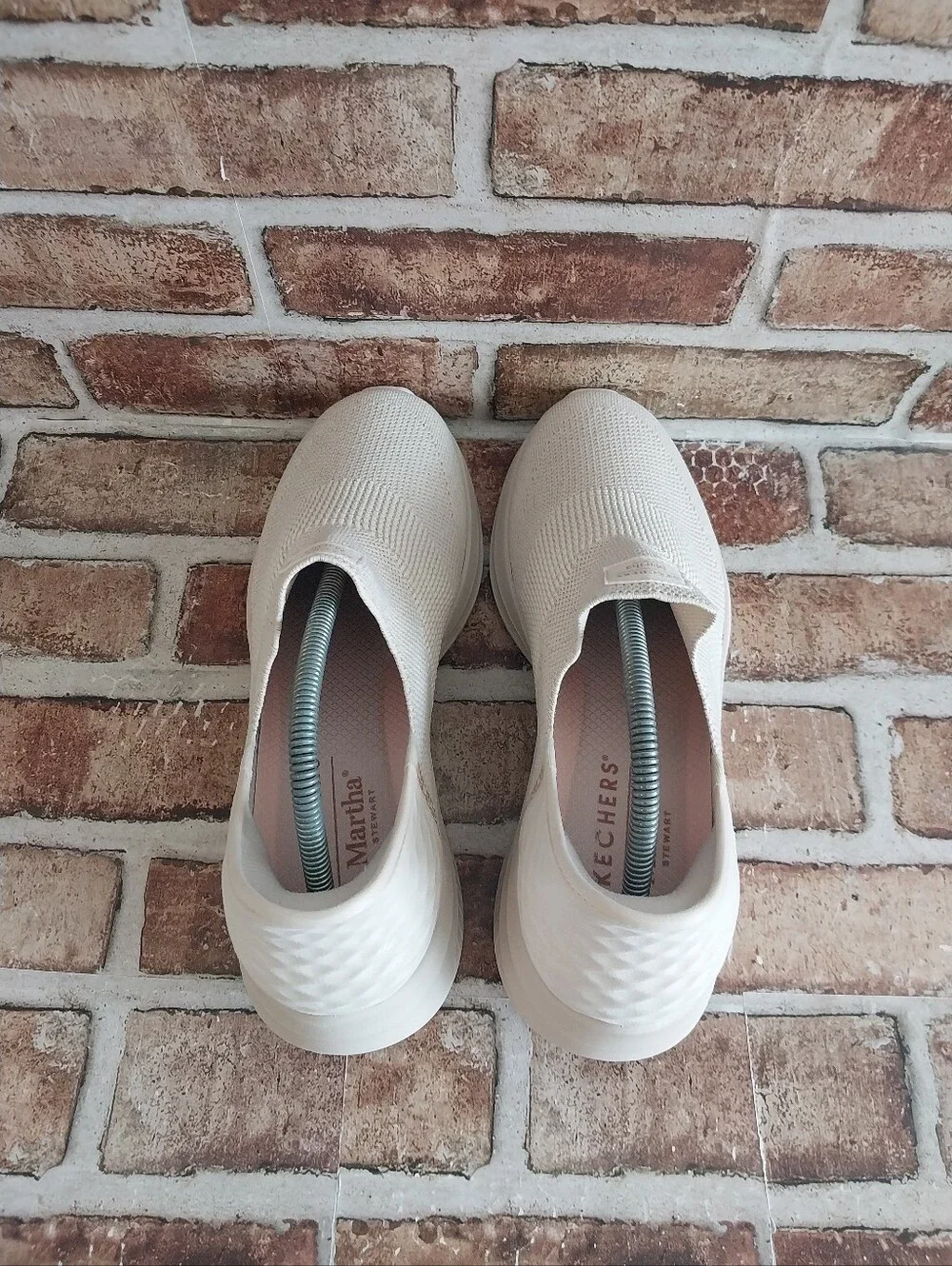 Pre-owned 2024 Skechers X Martha Stewart Ultra Flex Slip Ins